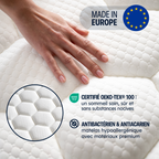 Matelas Hybride Jade - Mémoire De Forme - 26Cm