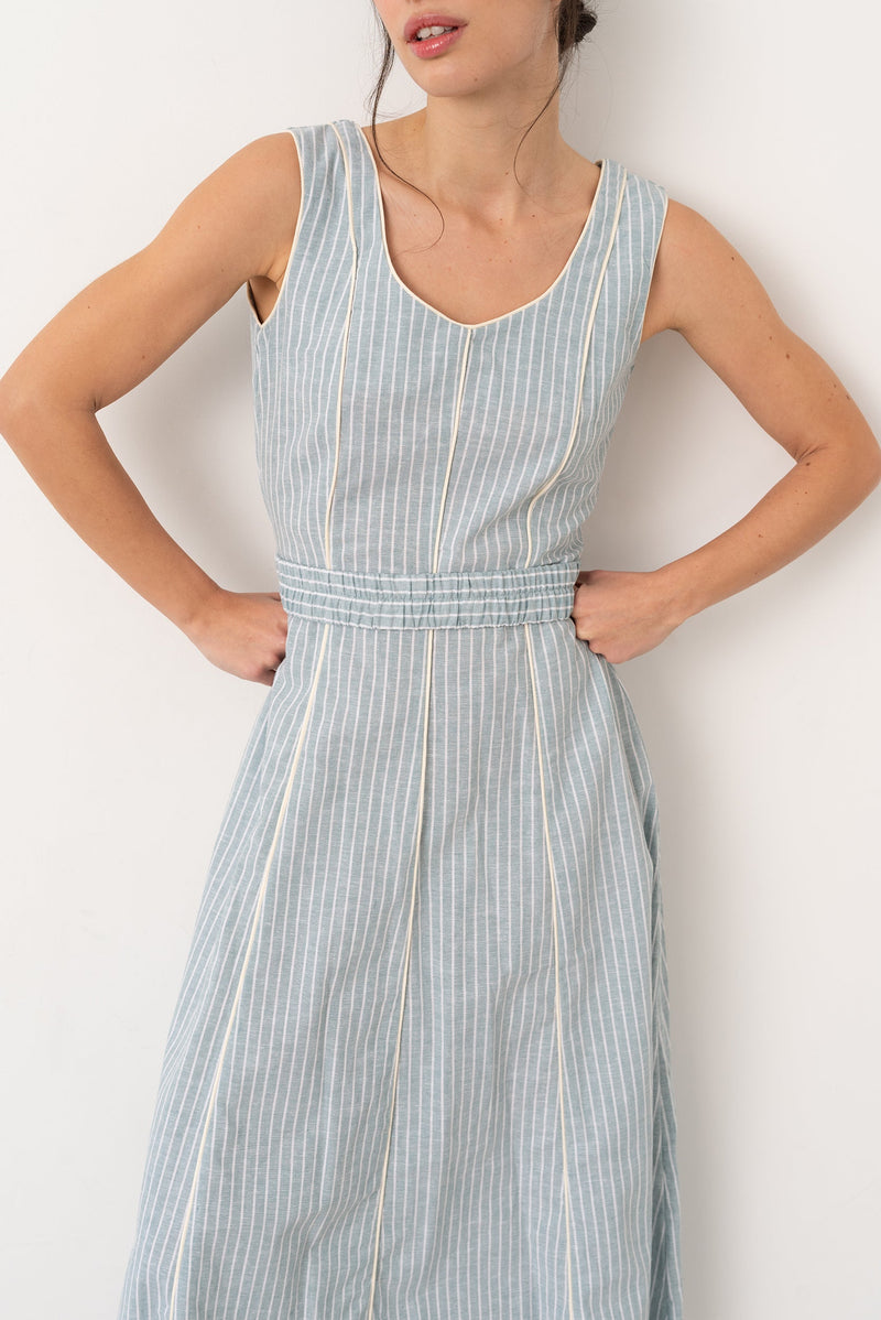 Robe Vendome - Bleu
