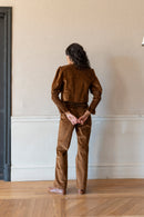 Pantalón pana marrón - Vanó Studio