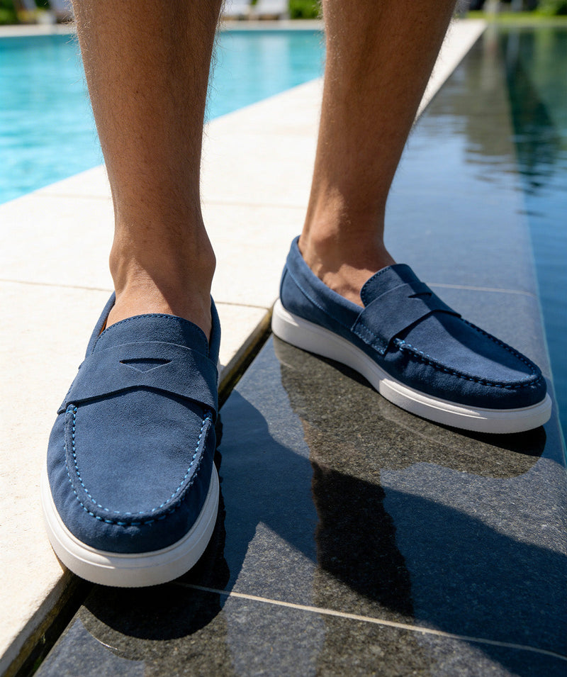 Mocassins Acapulco - Bleu