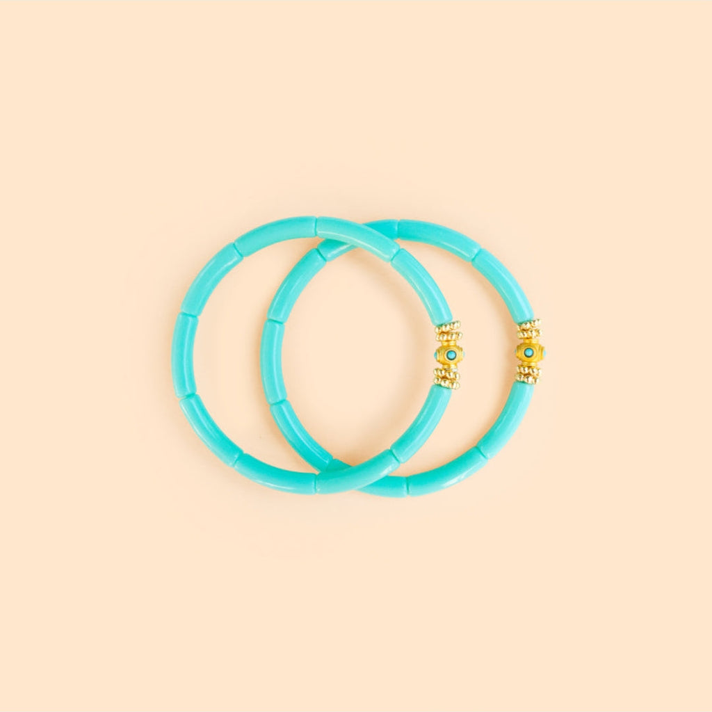 Bracelets Mini Léo - Aqua