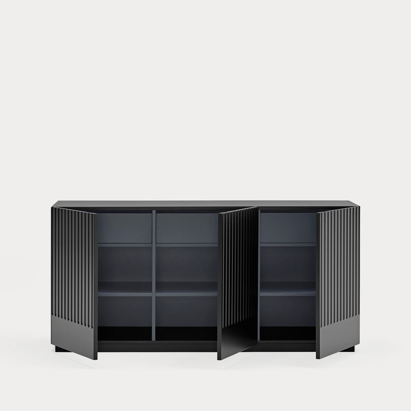 Doric - Buffet - Noir & Gris Anthracite