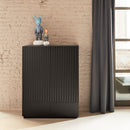 Doric - Commode - Noir & Gris Anthracite