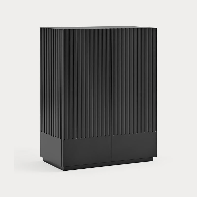 Doric - Commode - Noir & Gris Anthracite