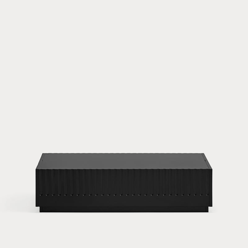 Doric - Table Basse - Noir & Gris Anthracite