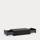 Doric - Table Basse - Noir & Gris Anthracite