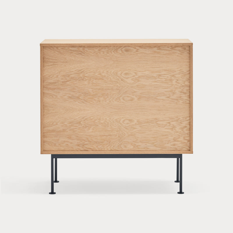 Yoko - Commode - Gris Anthracite & Chêne