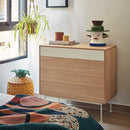 Yoko - Commode - Crème & Chêne