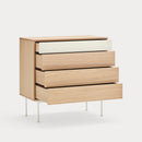 Yoko - Commode - Crème & Chêne