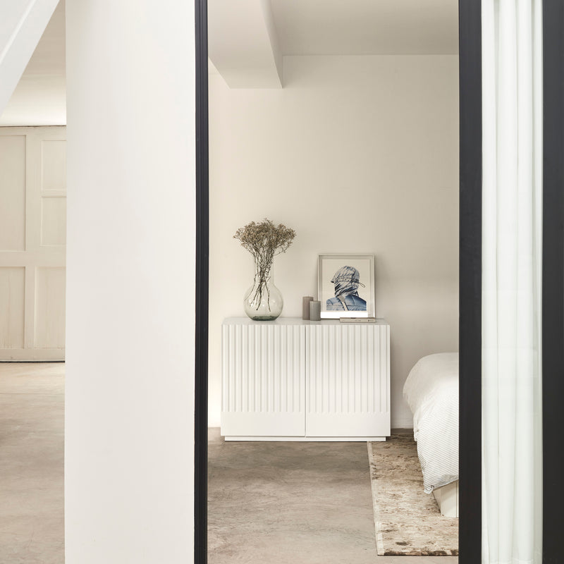 Dorique - Commode - Blanc & Crème