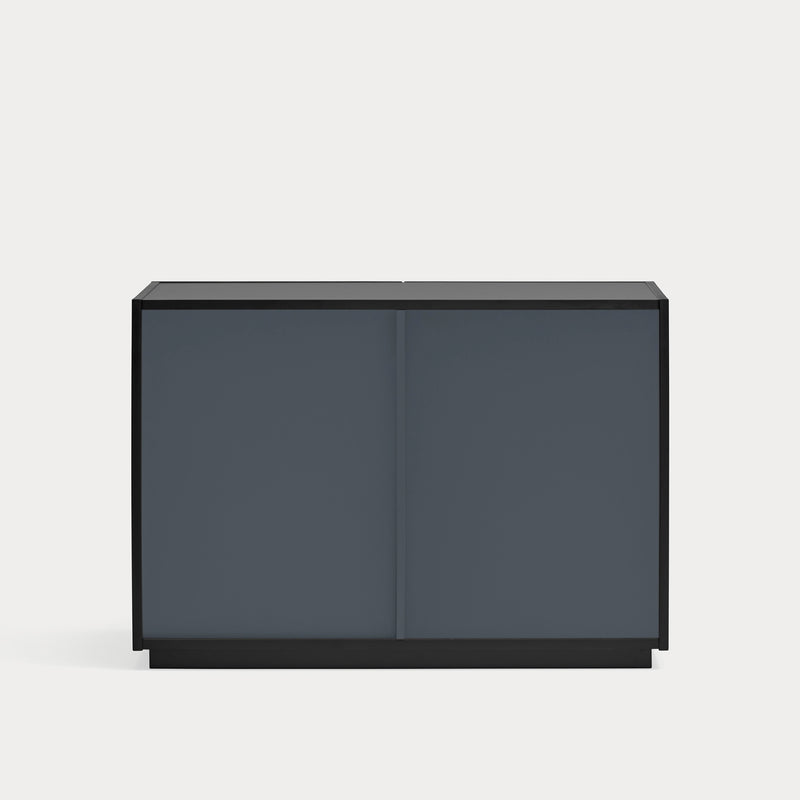Dorique - Commode - Noir & Gris Anthracite