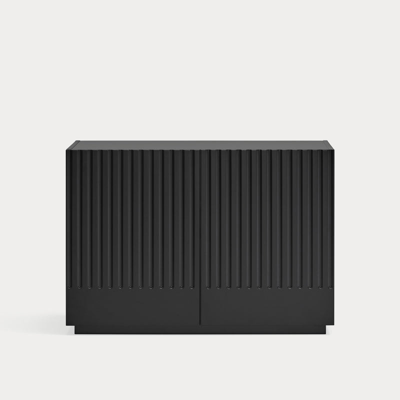 Dorique - Commode - Noir & Gris Anthracite