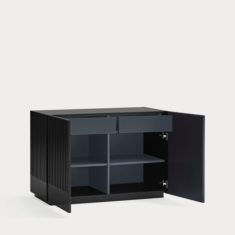 Dorique - Commode - Noir & Gris Anthracite