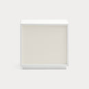 Doric - Table De Chevet - Blanc & Crème