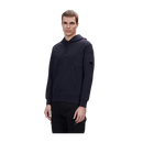 Sweat à Capuche Diagonal Fleece Lens – C.P. Company – Bleu Marine