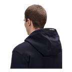 CP Company - Diagonal Fleece Lens Hoodie – Navy Blue