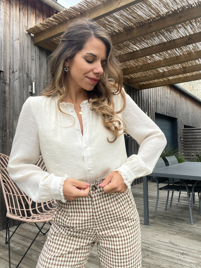 Blouse - Beige Catherine