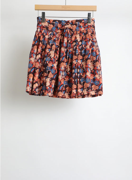 Jupe Courte Imp Taille Elastiq - Coral San Teodoro