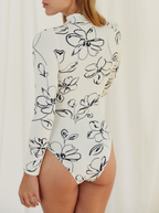Body White Fuzz manches longues
