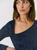 Body Sparkle Blue Slash Lurex