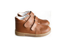 Chaussures Garçon Souples Scratch Achille - Cuir Camel - Garçon