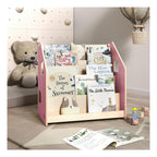 Children’s Bookshelf – Light Blue & Pink