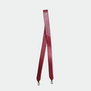 Leather Pouch - Uniq Big Braided Wine & Blue