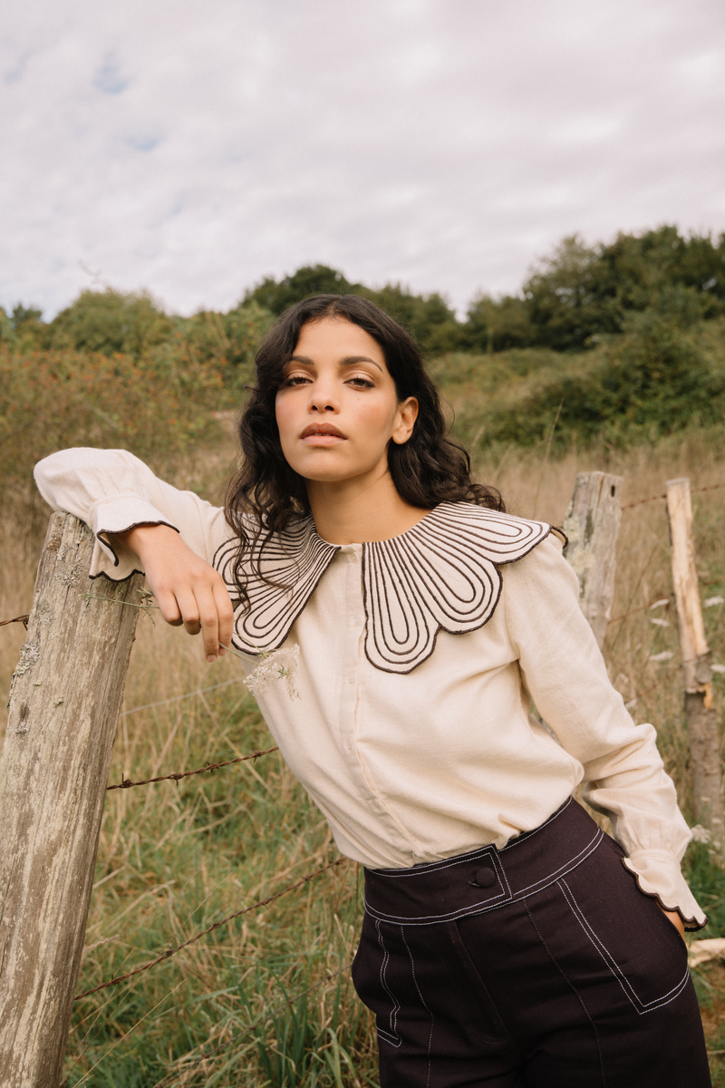 Blouse Josépha - Creme