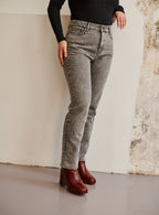 Phoebe Straight-Leg Jeans - Grey