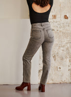 Phoebe Straight-Leg Jeans - Grey