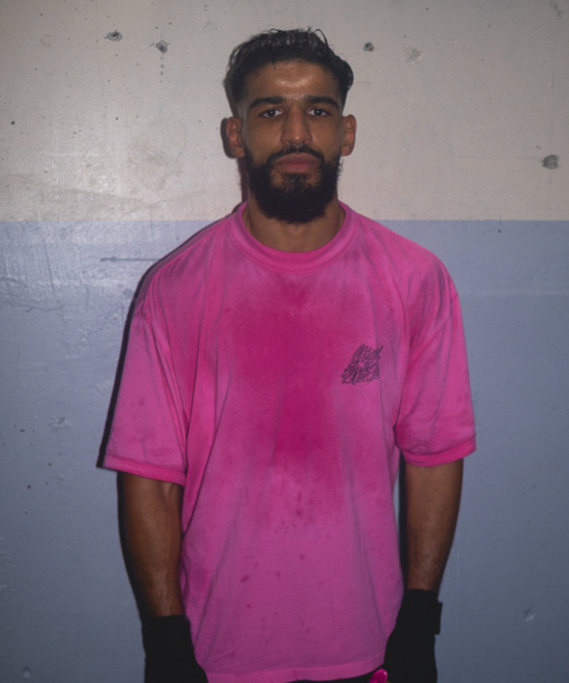 T-Shirt Washed Lmsn - Pink