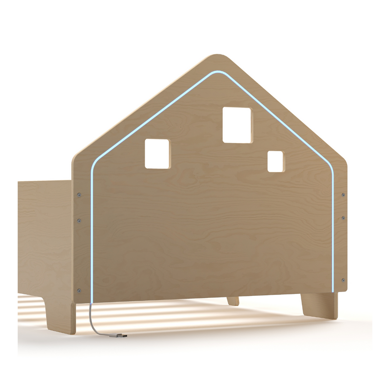 Lit Cabane Extensible Avec Éclairage Led