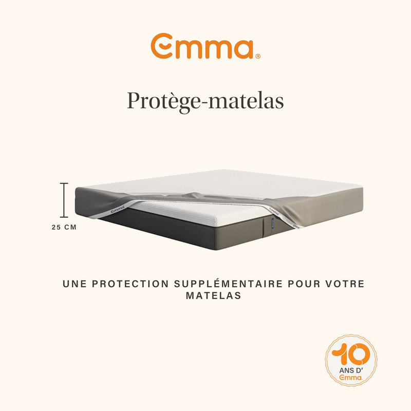 Pack - Lit Cocoon Plus - Avec Tête De Lit + Matelas Hybride Premium II + Protège Matelas