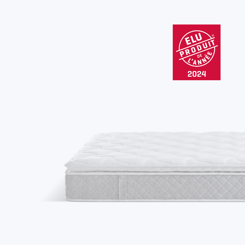 Pack - Supreme Wellness Mattress + Base Blanc