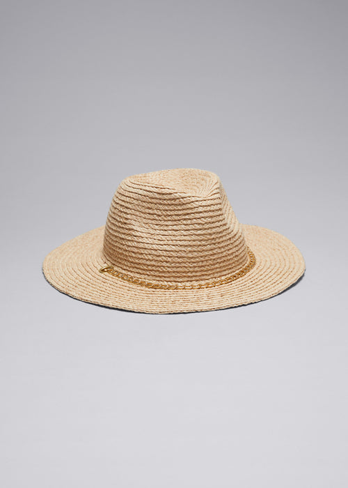 Hat La Diem Straw Hat - Beige - Women