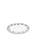 Midnight Flowers - Lot De 2 Soucoupes Pour Tasse À Thé - Porcelaine Bone China - Blossom Milk