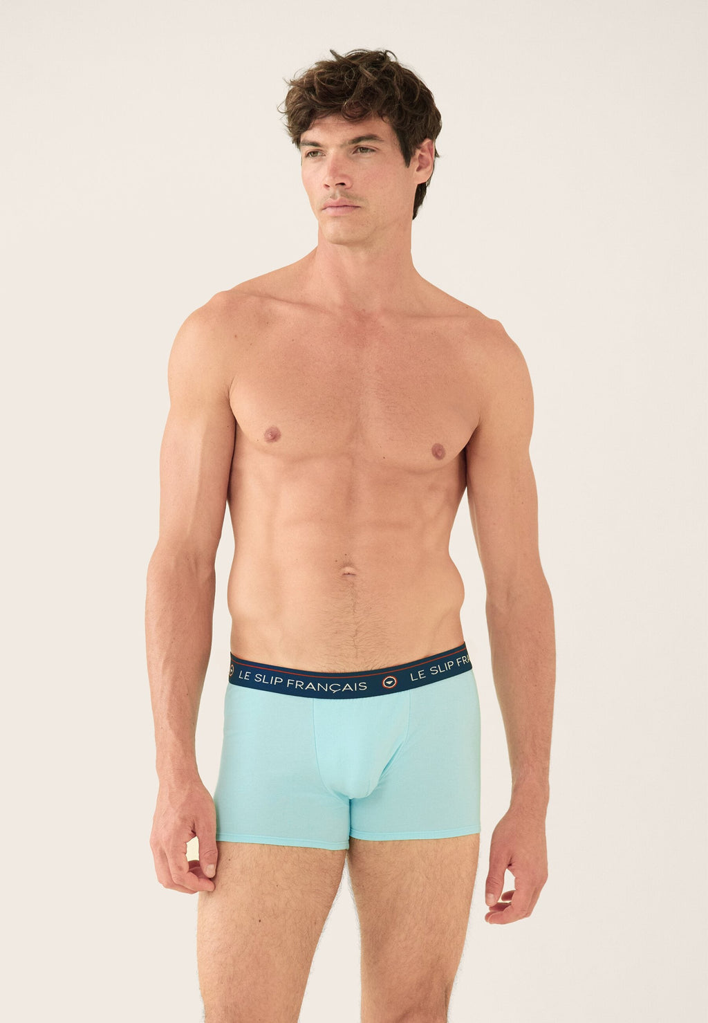 Boxer Redoutable En Coton - Vert D'Eau