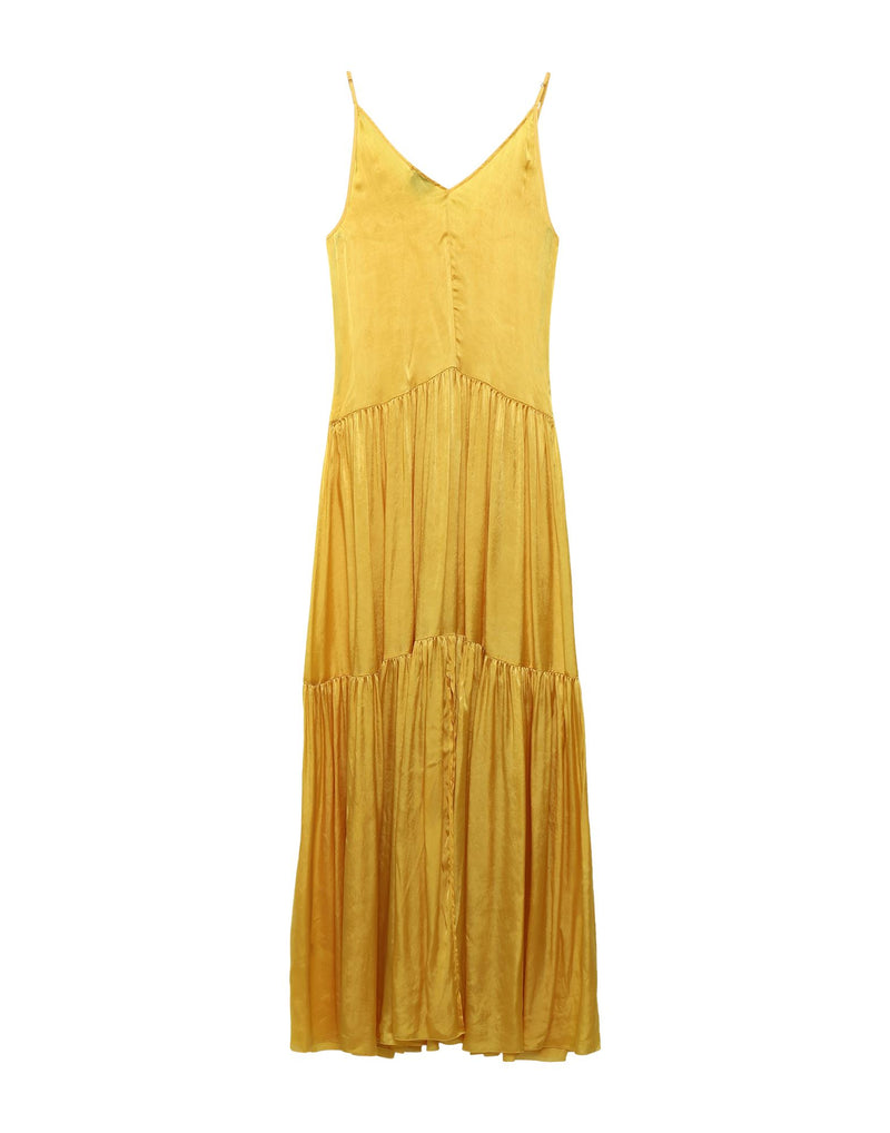 Forte_Forte - Long Dress - Yellow - Woman