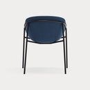 Hug - Chaise - (Pack 2) - Bleu Foncé & Noir