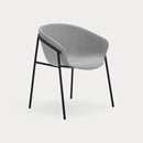 Hug - Chaise - (Pack 2) - Gris Clair & Noir