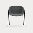 Hug - Chaise - (Pack 2) - Gris Foncé & Noir