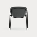 Hug - Chaise - (Pack 2) - Gris Foncé & Noir