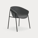 Hug - Chaise - (Pack 2) - Gris Foncé & Noir