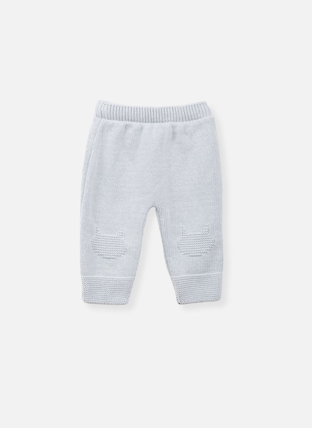 Pantalons Bébé En Coton - Petit Chat - Gris