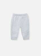 Pantalons Bébé En Coton - Petit Chat - Gris