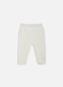 Pantalon En Laine Mélangée Petits Marins - Écru