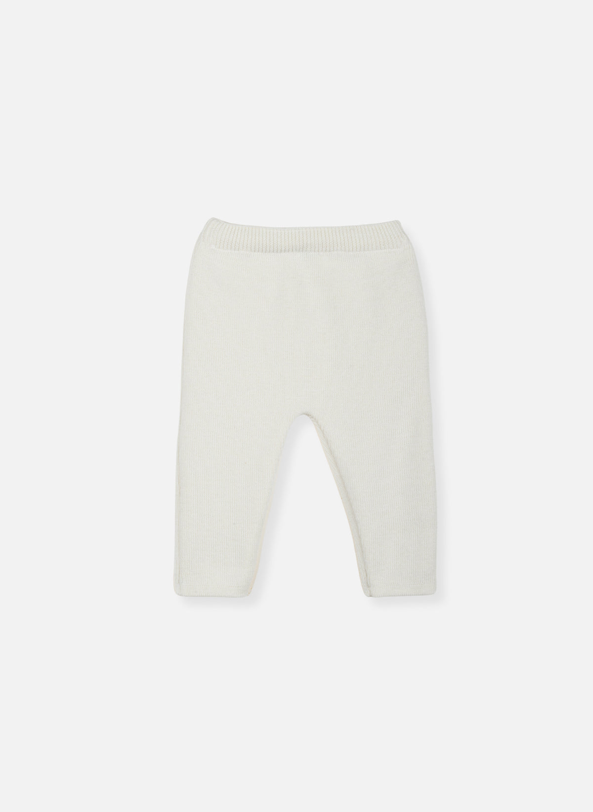 Pantalon En Laine Mélangée Petits Marins - Écru