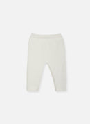 Pantalon En Laine Mélangée Petits Marins - Écru
