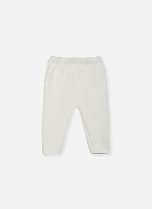 Pantalón Little Sailor De Mezcla De Lana - Crudo