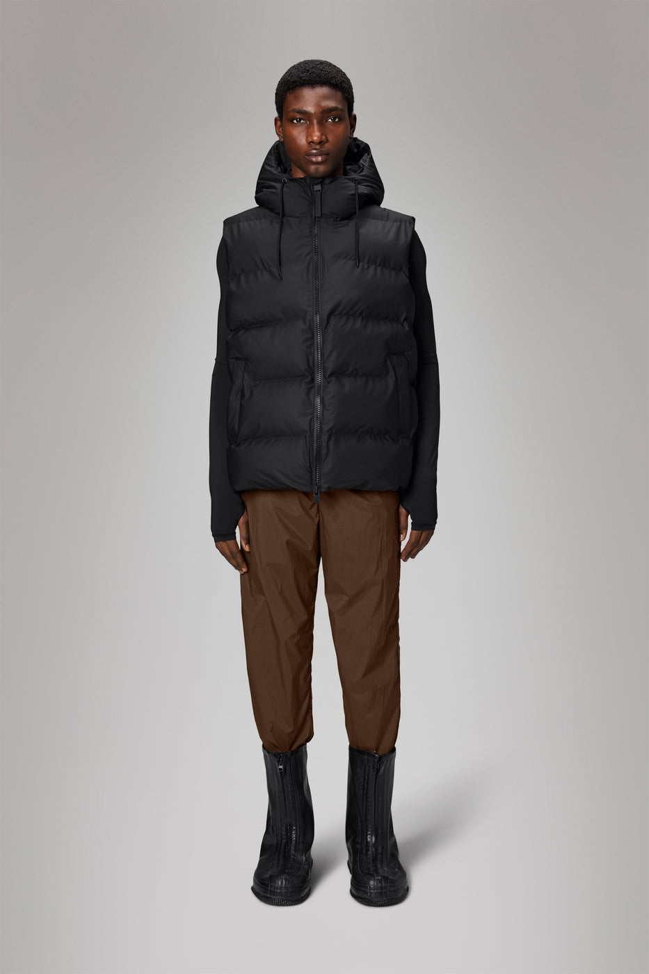Dunjacka Alta Puffer Vest W3T2 - Black - Unisex